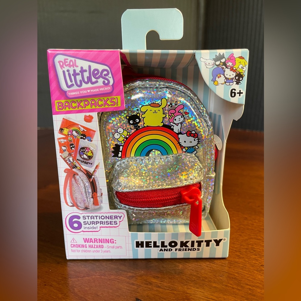 Hello Kitty, Real Littles Backpack. New!